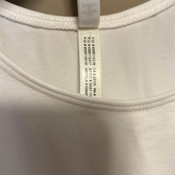 Babaton tank. White. Size XS/S - Picture 4 of 5